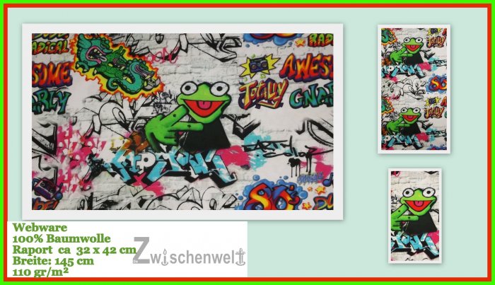 Webware Graffiti Frosch