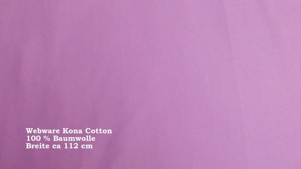 Webware Kona Cotton Uni Pink
