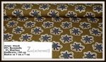Jersey Druck braun Etno Blumen