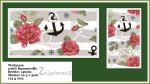 Webware Anker Blumen grau