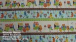 Webware Flanell Beige Eulen